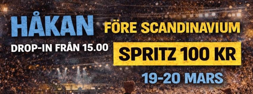 🎤 FÖRFEST med Håkan-karaoke 💙 19 & 20 mars