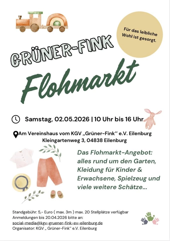 Grüner-Fink Flohmarkt
