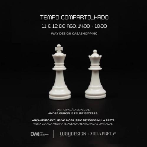 12/08 | 16h às 17h - Tempo Compartilhado | Visitas Guiadas à Exposição da Linha de Jogos Mula PretaPágin