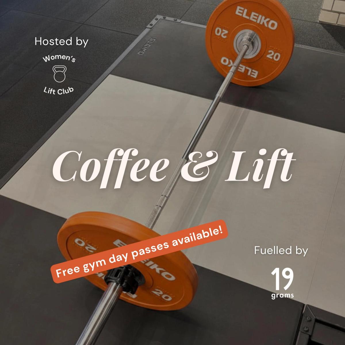 Coffee & Lift Saturdays #9 — Women+ Gym Meetup