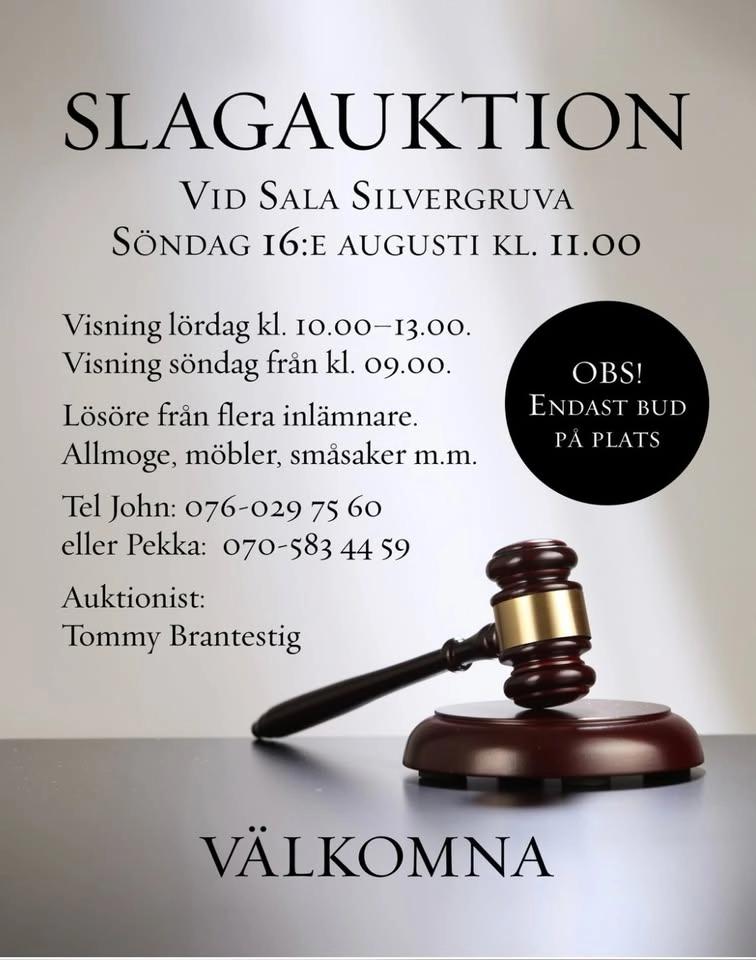 Auktion Sala Silvergruva.