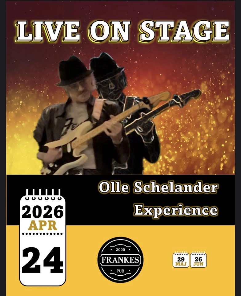 Live on stage @ FRANKES Pub: Olle Schelander Experience