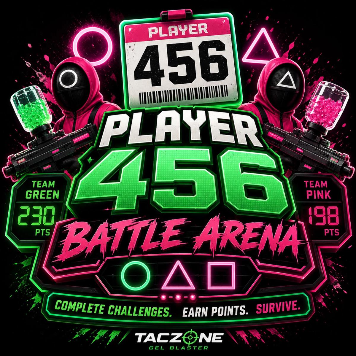 🎮 PLAYER 456: BATTLE ARENA