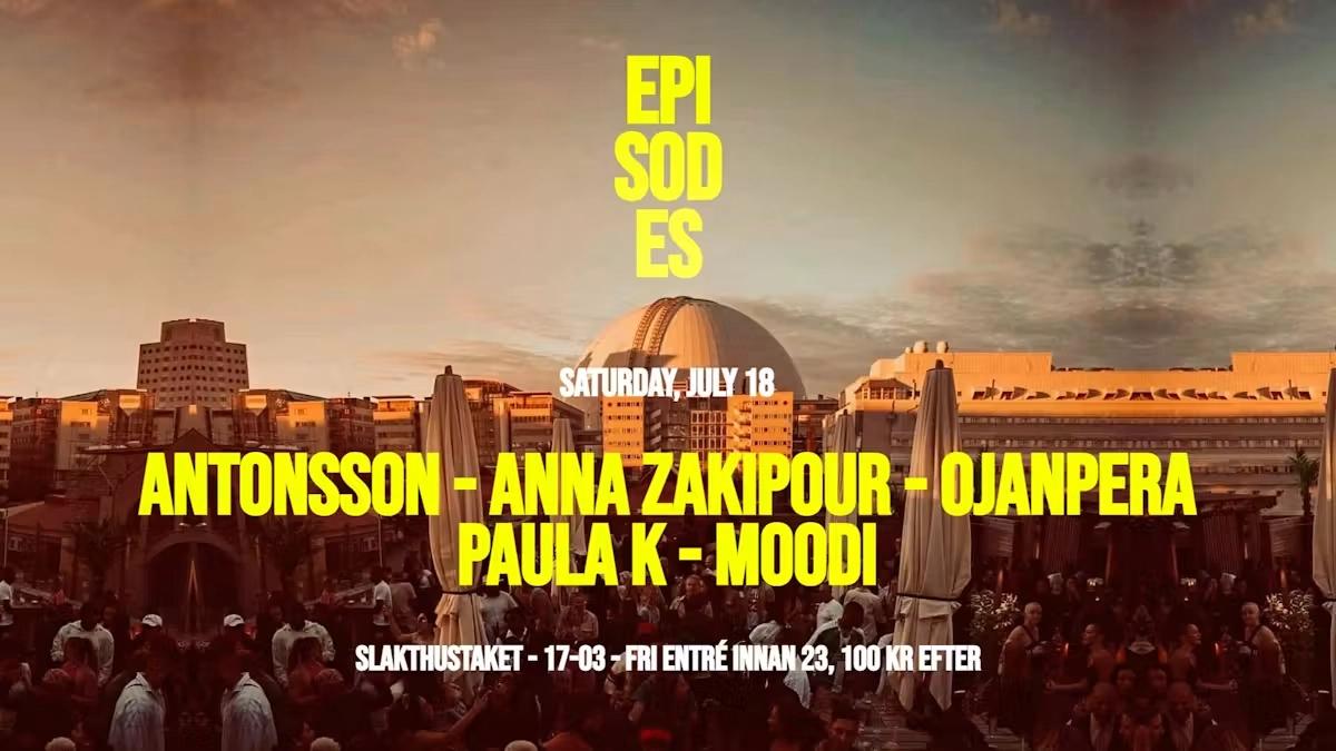 EPISODES on the Rooftop + HITS STHLM