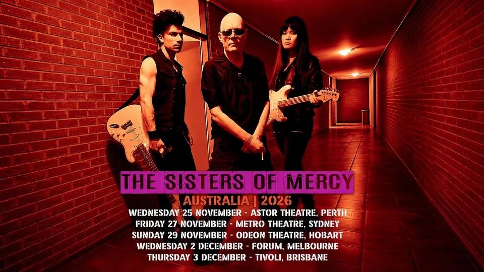 The Sisters Of Mercy: Australia 2026 Tour | Metro Theatre, Sydney