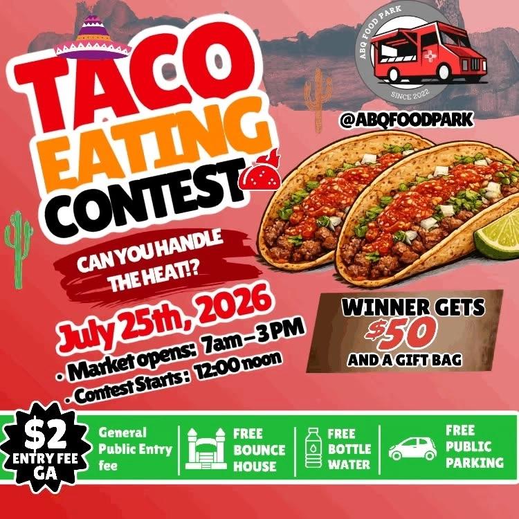 Taco Eating Contest at ABQ FOOD PARK