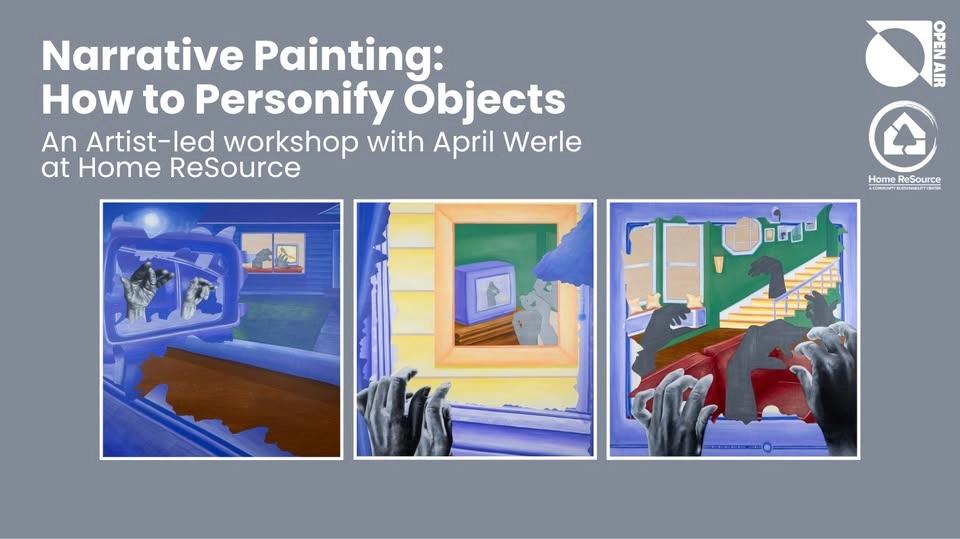 Narrative Painting: How to Personify Objects Artist-led workshop with April Werle
