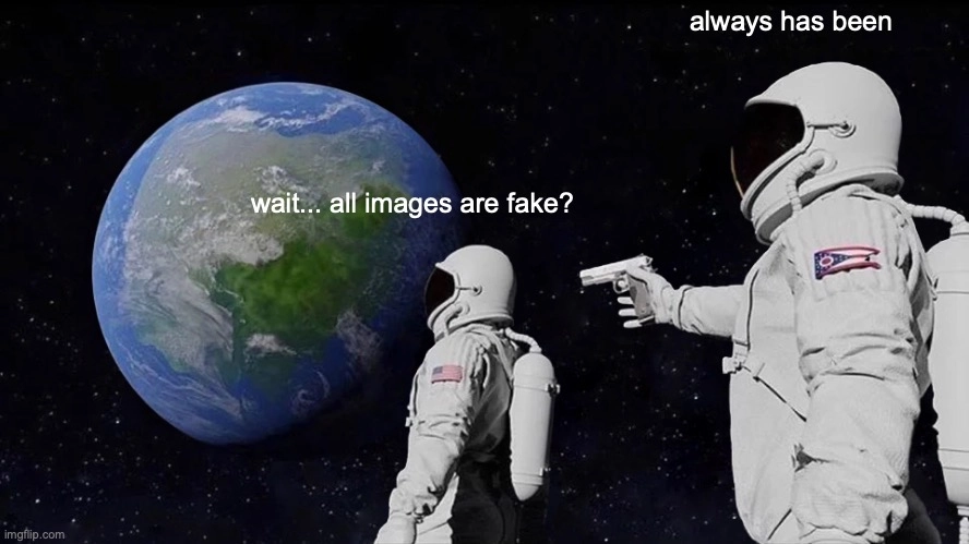 The "Fake" Image - propaganda, slop, and the history of AI images