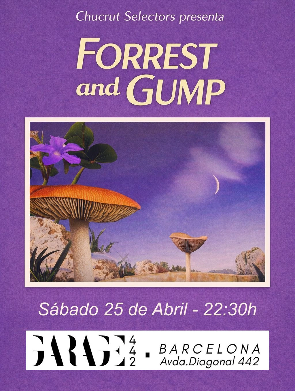 CHUCRUT SELECTORS presenta FORREST AND GUMP