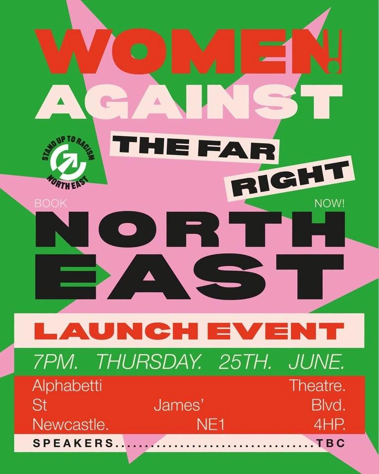 Women Against the Far-Right North East launch event