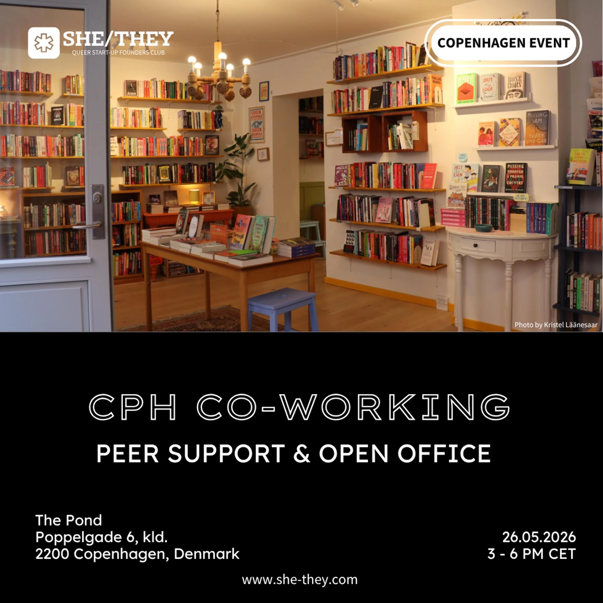 SHE/THEY CPH: Co-working at The Pond