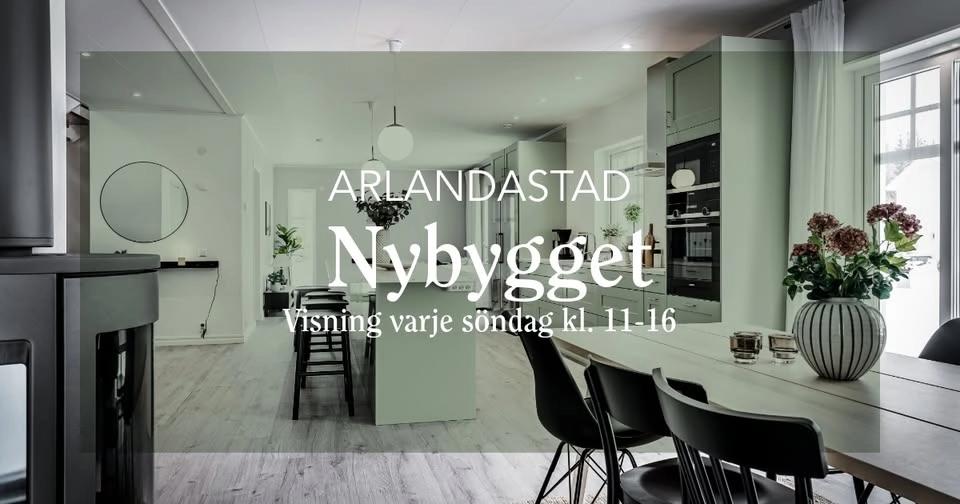 Välkommen att besöka vårt visningshus på Nybygget i Arlandastad.