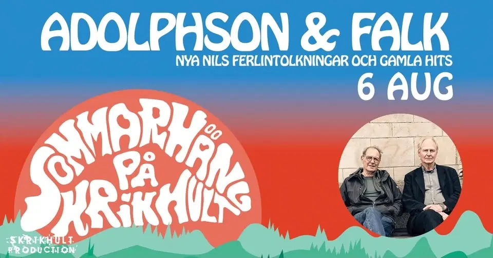 Adolphson och Falk tolkar Nils Ferlin på Skrikhult