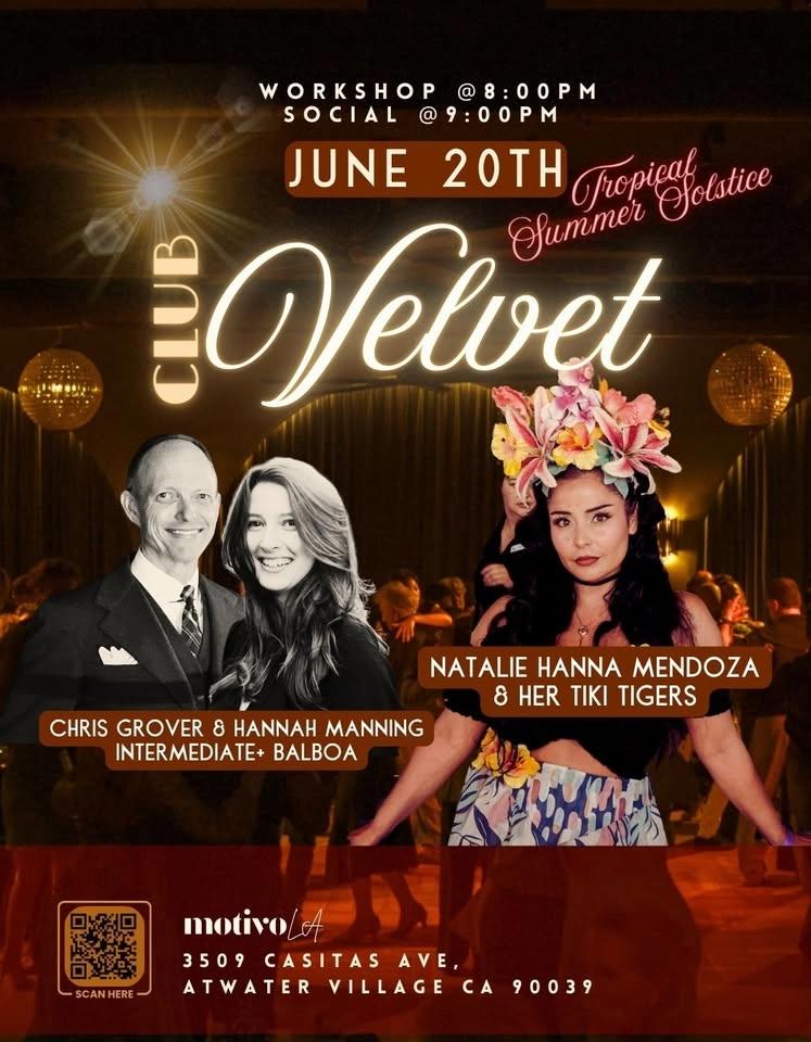 Club Velvet feat. Natalie Hanna Mendoza & the Tiki Tigers