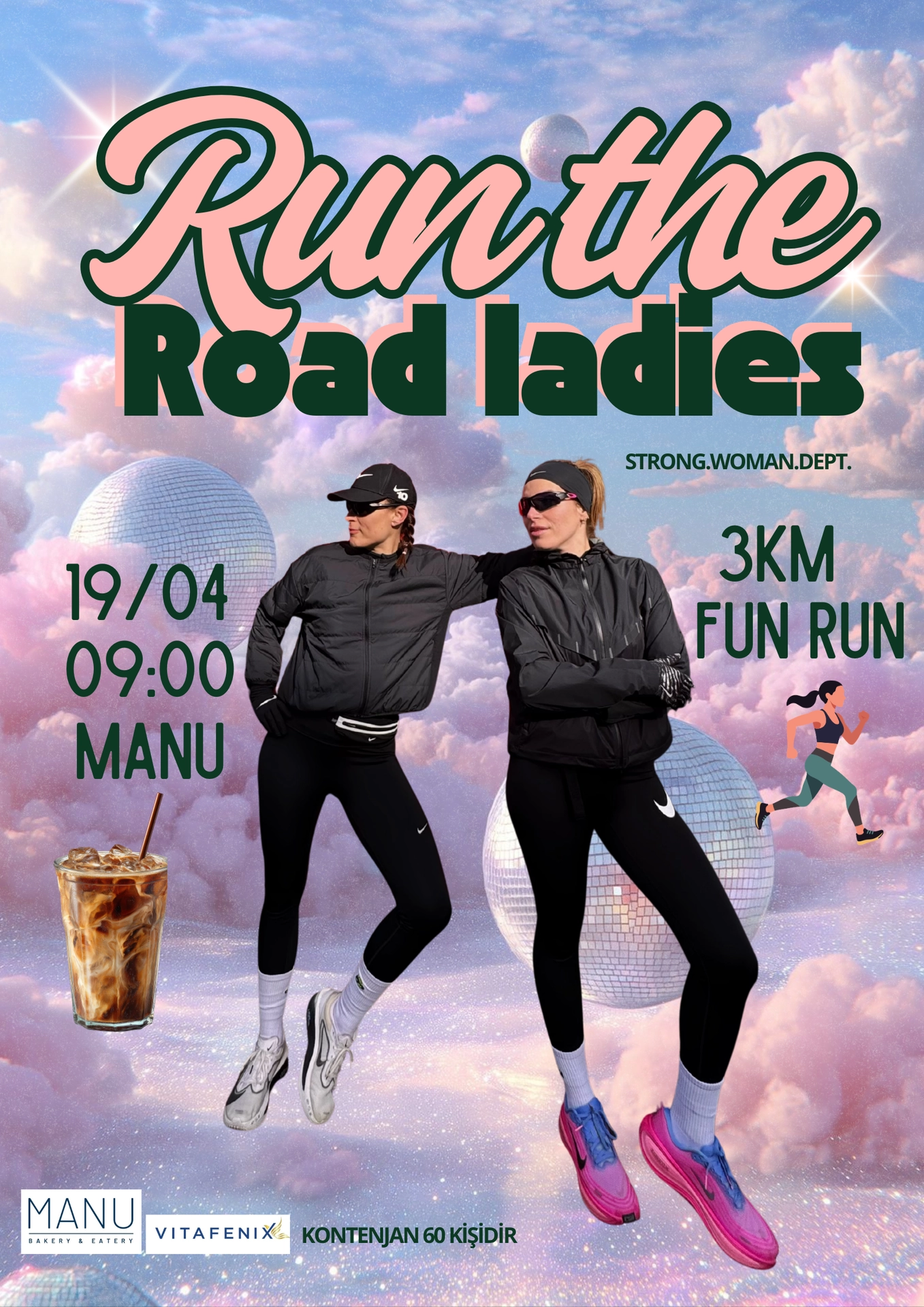 đȘRUN THE ROAD LADIESâš