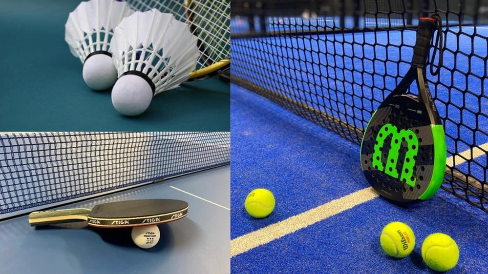 Padel, bordtennis och badminton med Fair Play