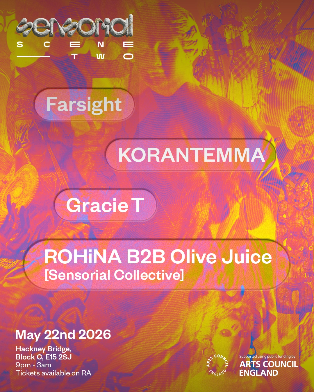 SENSORIAL: SCENE TWO w/ Farsight, Gracie T, PEPPA, ROHiNA & Olive Juice