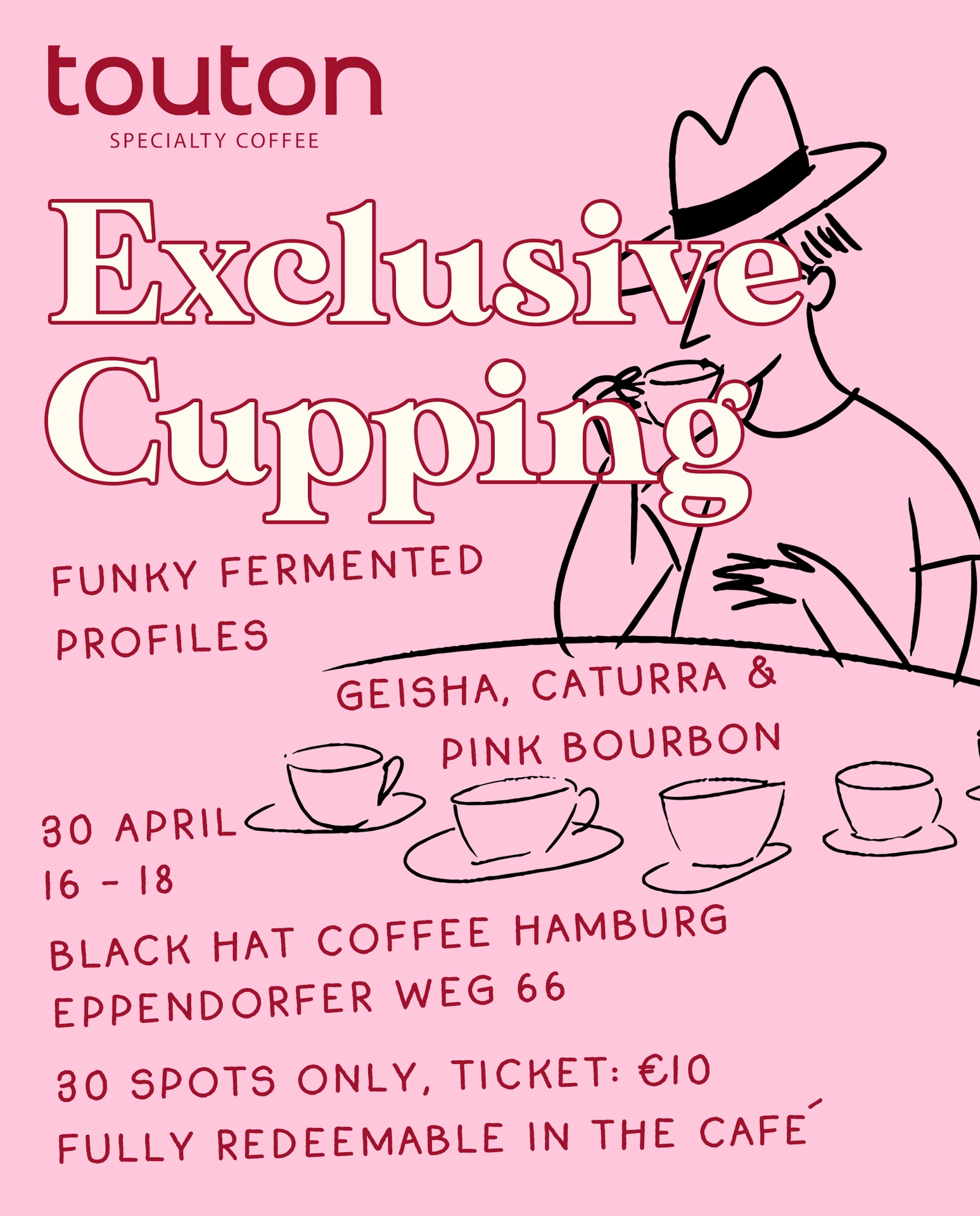 TOUTON x Black Hat Coffee: Exclusive Cupping Event