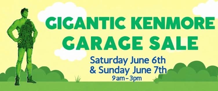 Gigantic Kenmore Garage Sale 2026 (Now TWO days!!!)