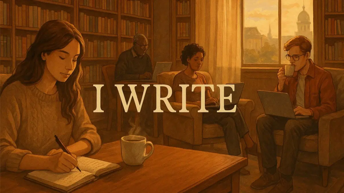 I WRITE – A Silent Writing Club (Just You & Your Words)