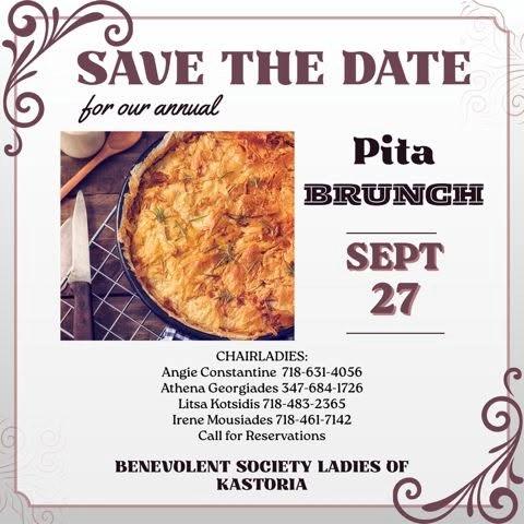 Philoptochos Annual Pita Brunch