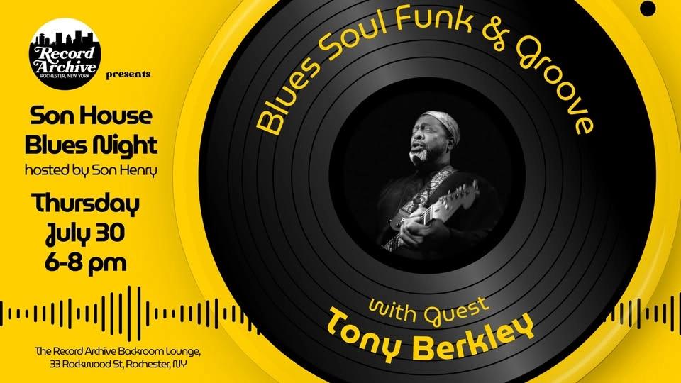 Son Henry hosts Son House Blues Night with Guest Tony Berkley