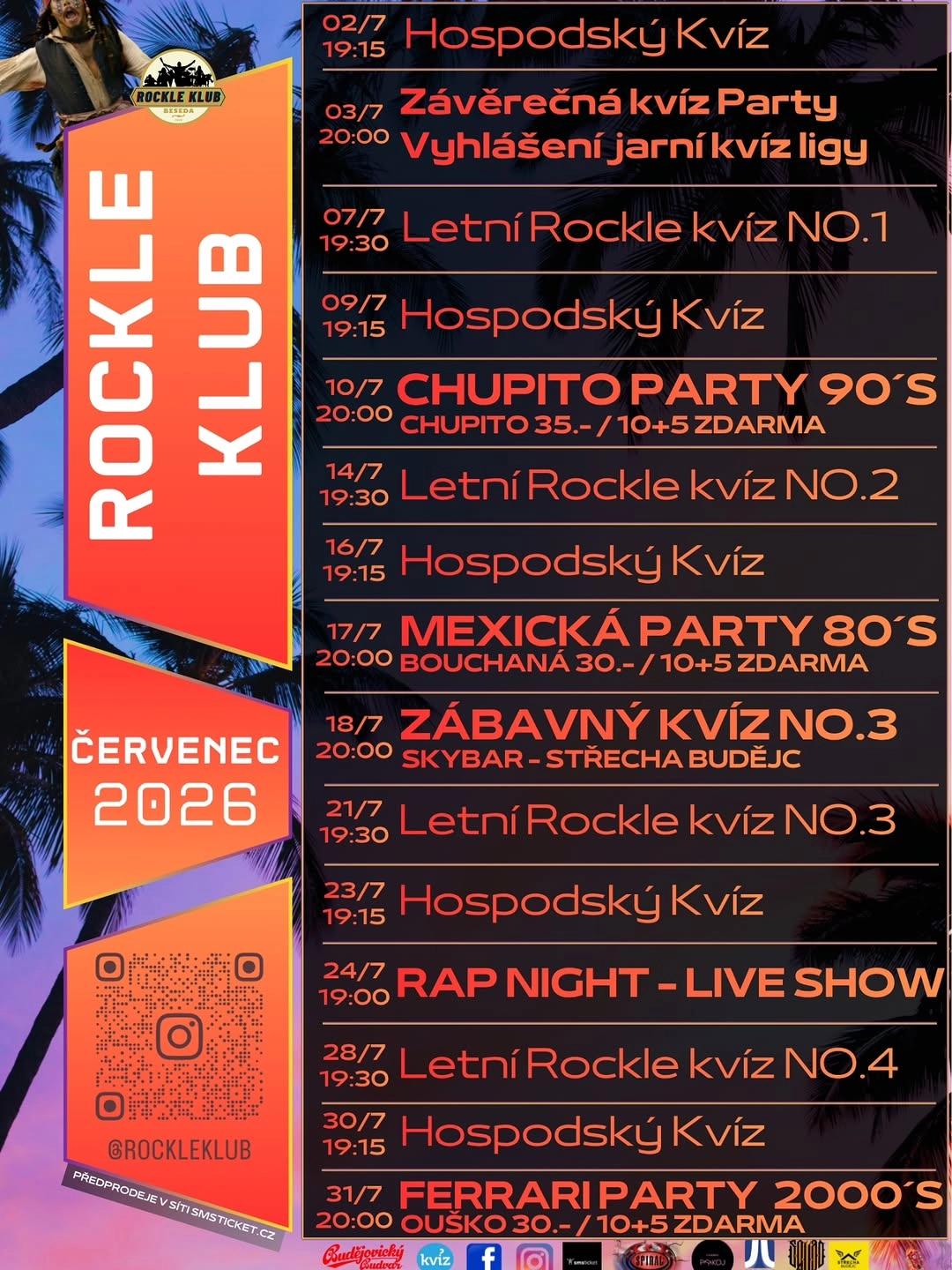 Letní Rockle kvíz NO.1