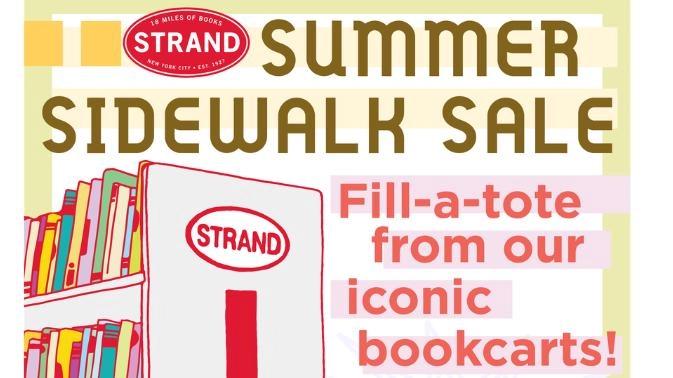 Strand Bookstore Summer Sidewalk Sale