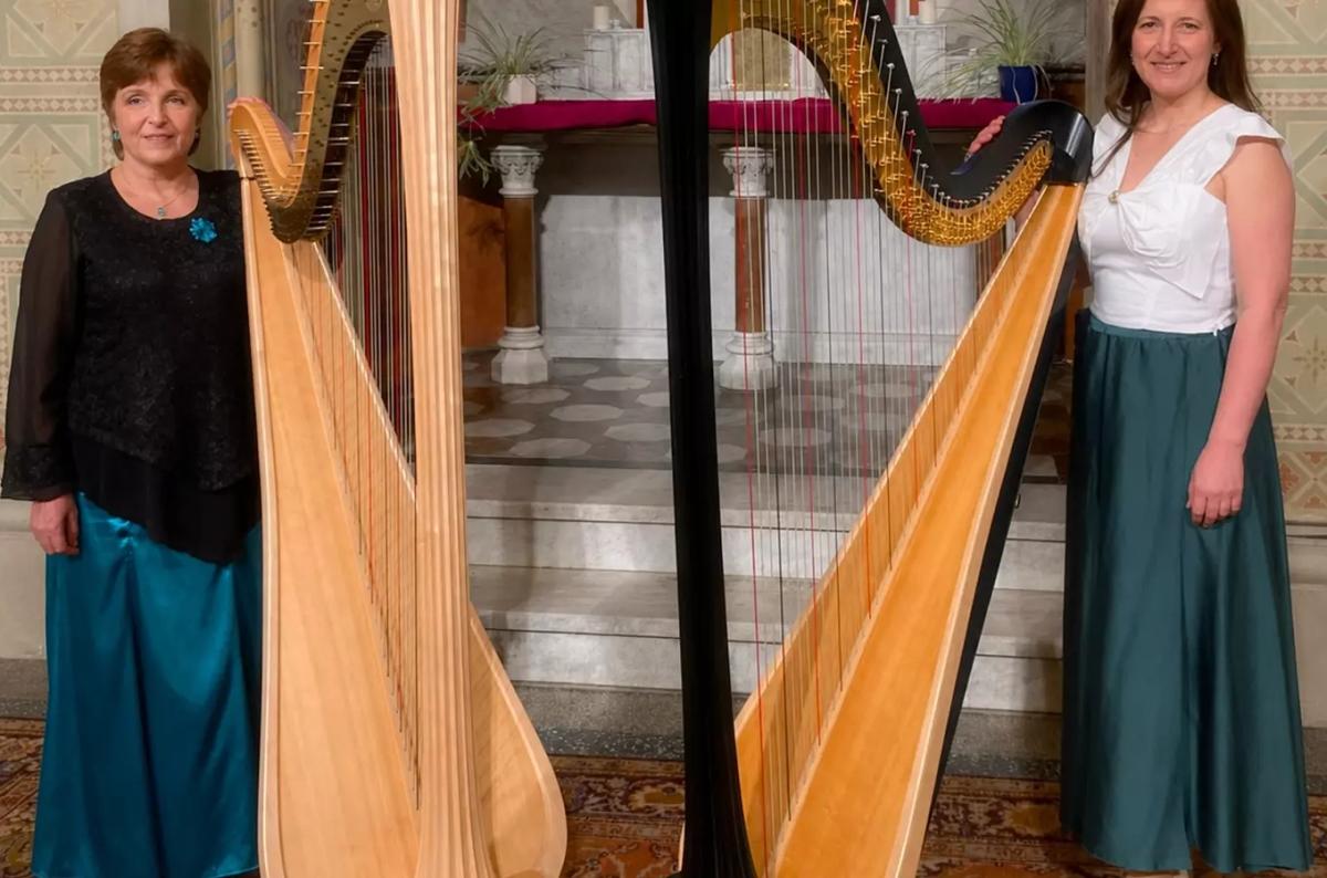 Lydie Härtelová a Bronislava Klablenová – harfy rozezní rakovnickou synagogu