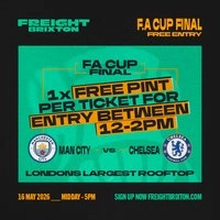FA CUP Final Live at Freight Brixton