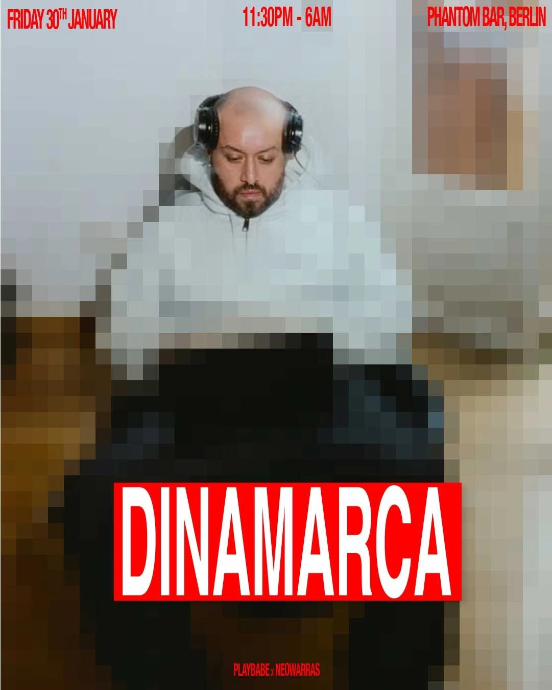 NO LONGER ONLINE with Dinamarca, LYZZA, Maque Pereyra