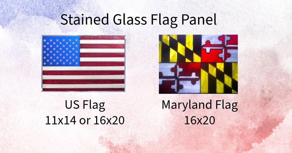 Flag US or Maryland (Havre De Grace MD)