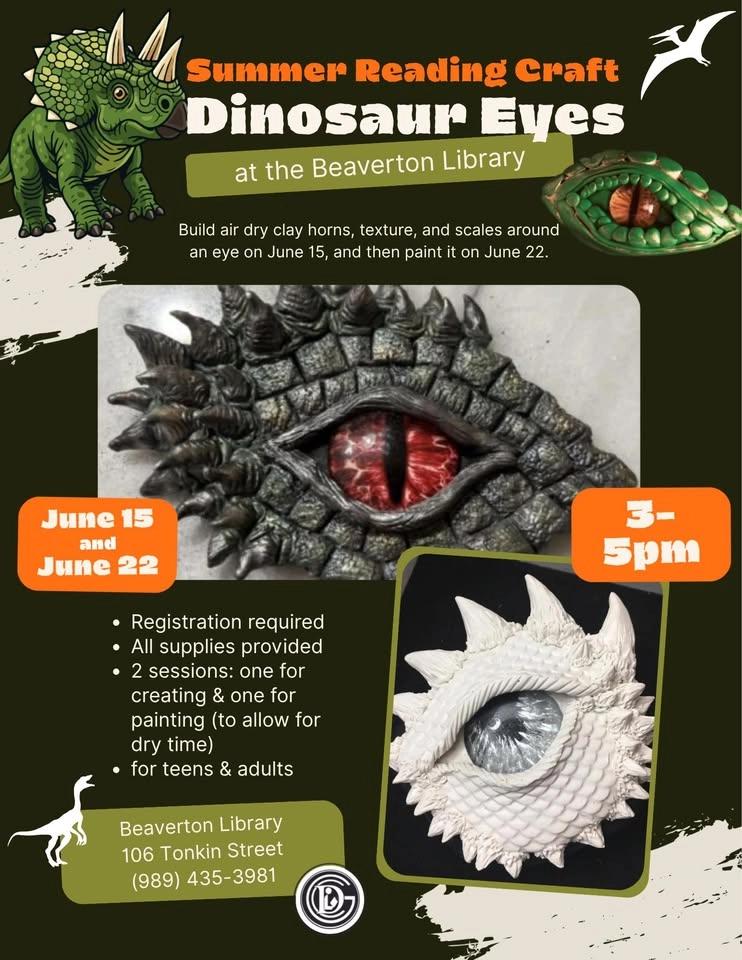 Dino Eye Craft: Part 1