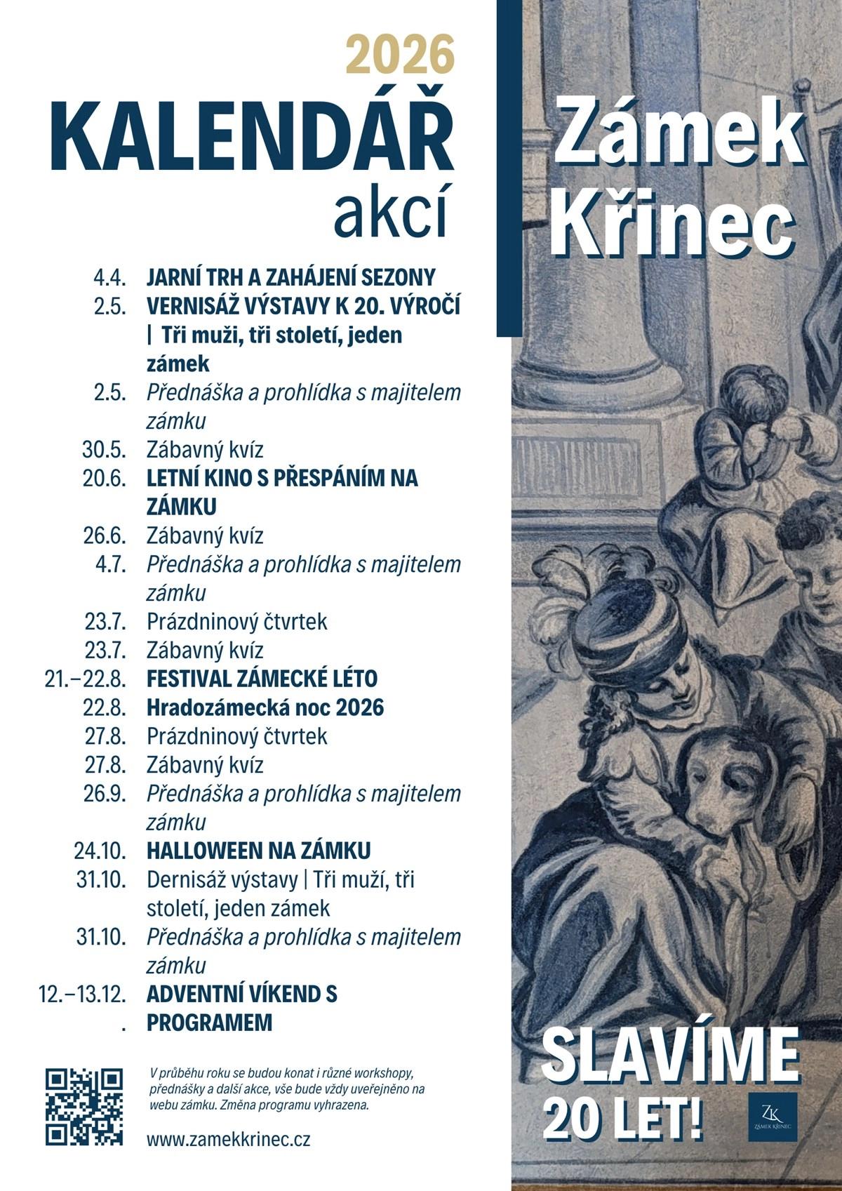 Zámek Křinec | komentované prohlídky