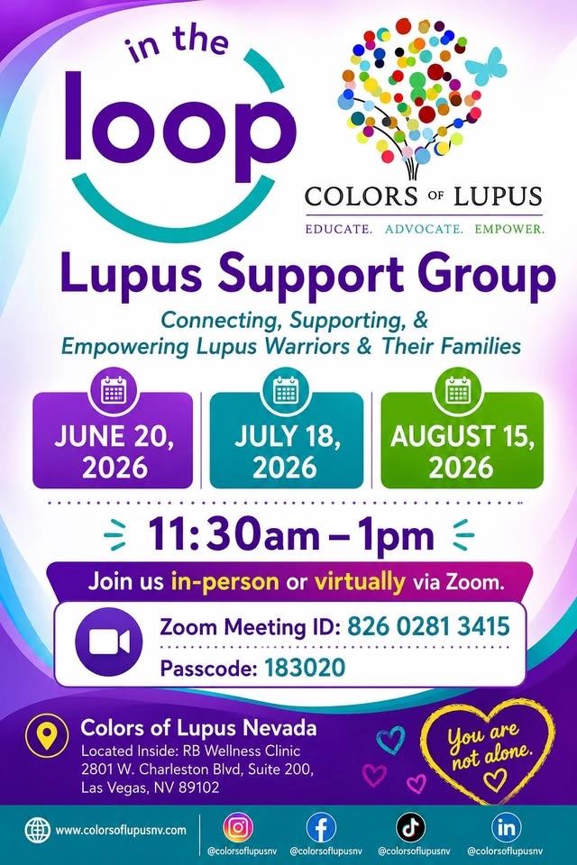 “In the Loop” Lupus Support Group Meeting