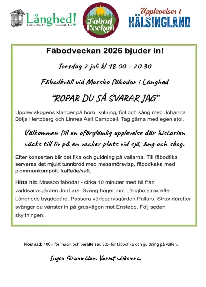 ”Ropar du så svarar jag”