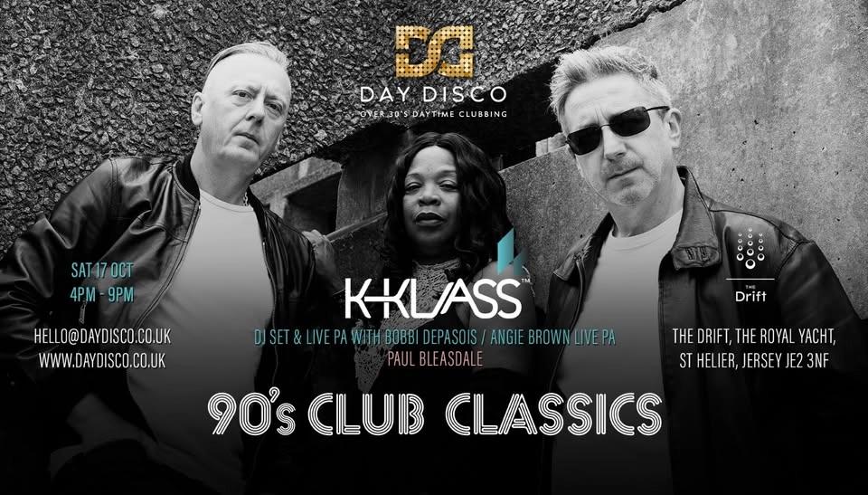 Day Disco Club Classics Anthems - K Klass Dj Set & Live PA & Angie Brown