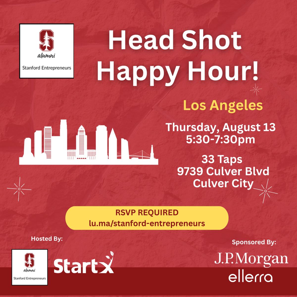 LA: Happy Hour & Headshots