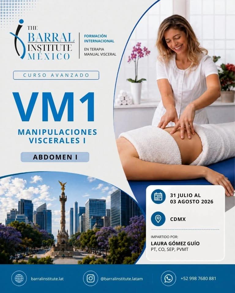 Curso en Manipulaciones Viscerales I (VM1)