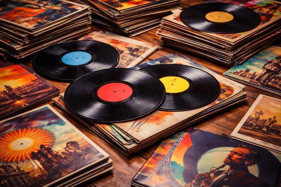Skivmässa/Record fair
