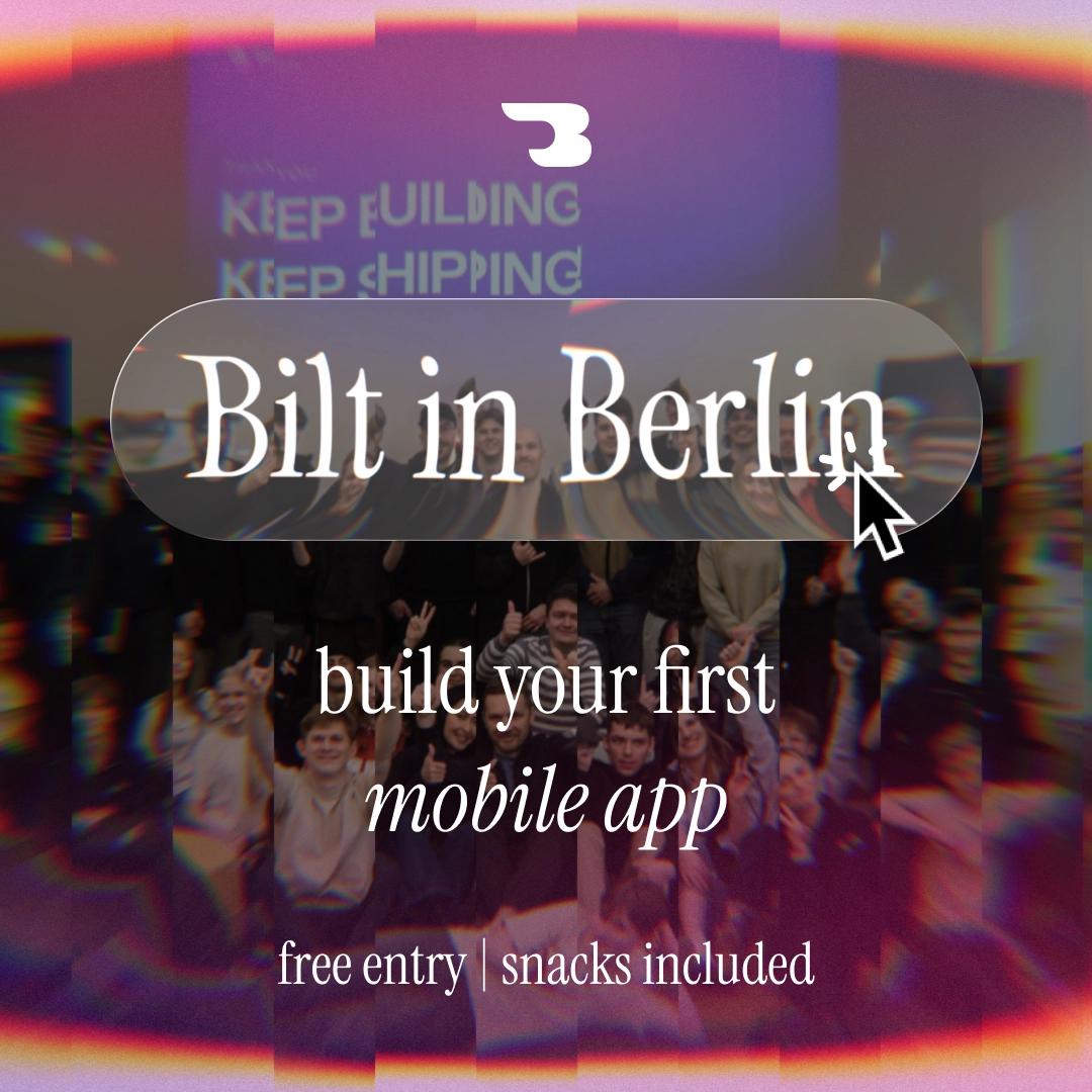 Bilt in Berlin community night