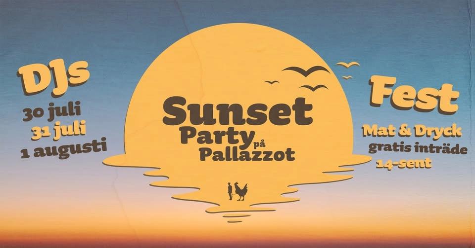 Sunset Party på Pallazzot