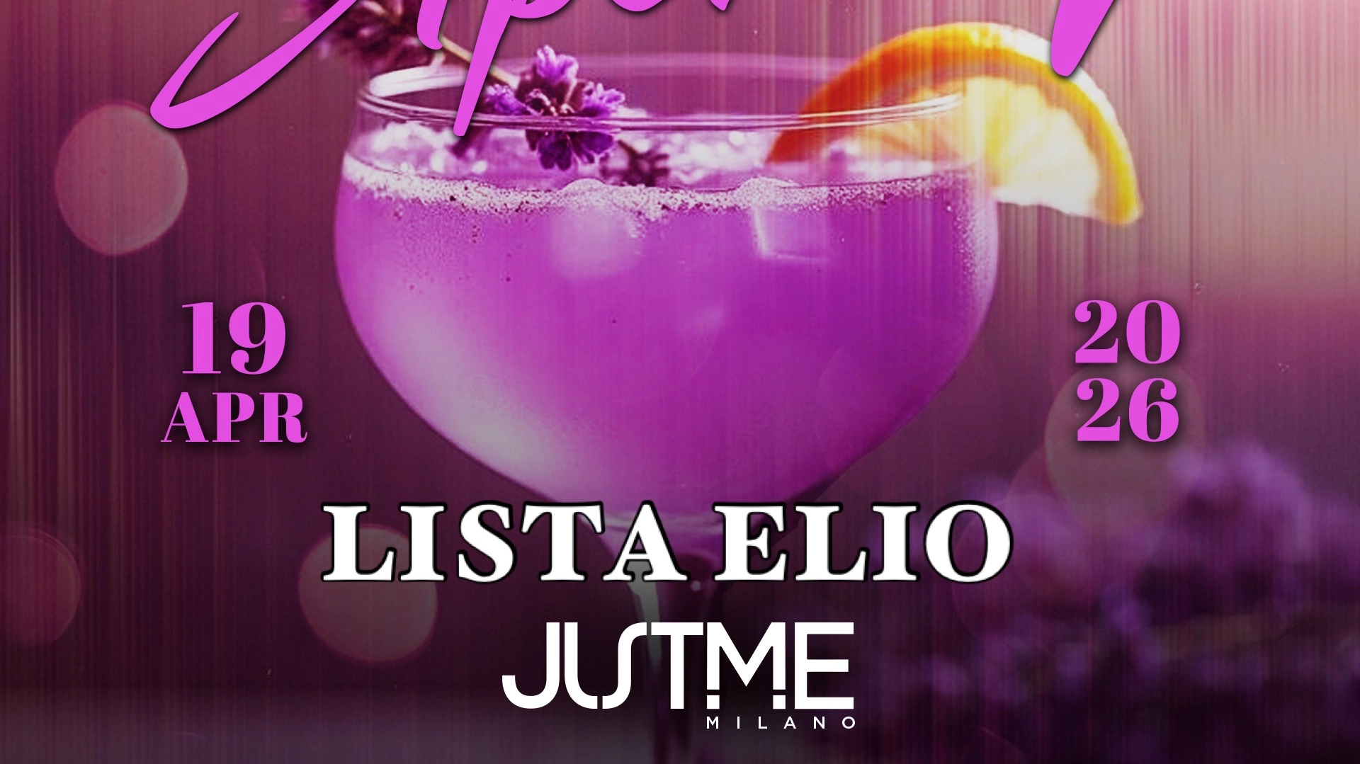 JUSTME 10€ buffet + Drink