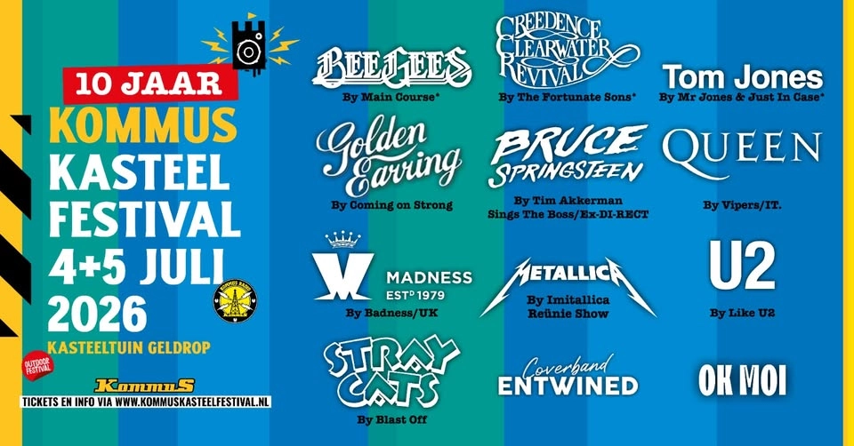 KOMMUS KASTEELFESTIVAL 2026