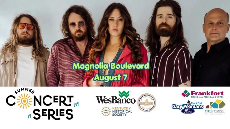 Downtown Frankfort Summer Concert: Magnolia Boulevard