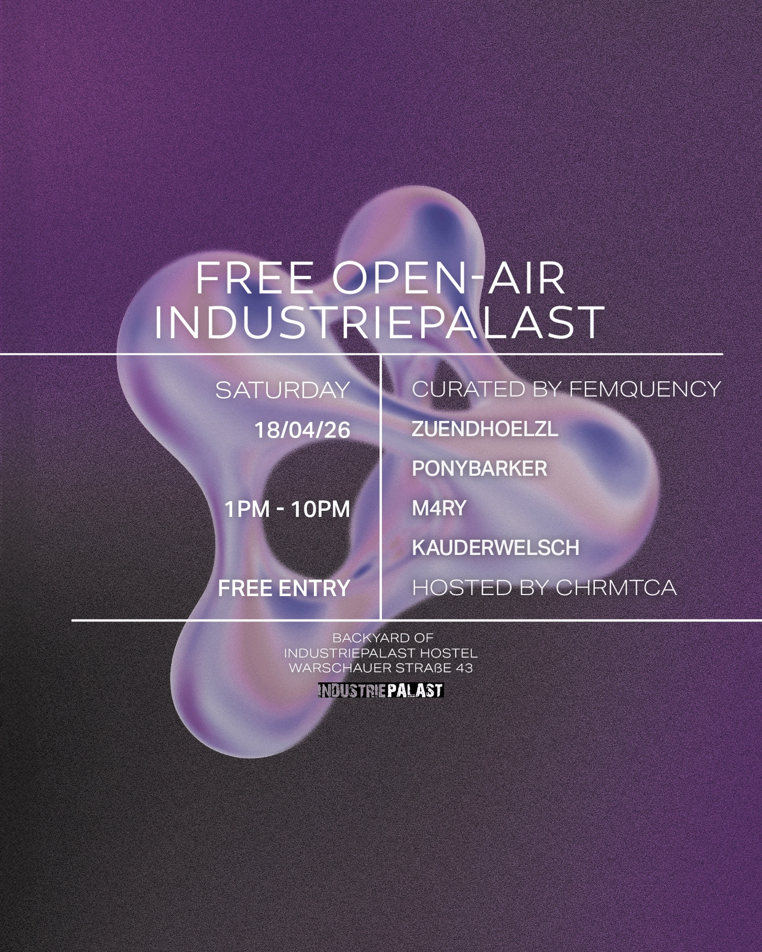 FREE OPEN AIR - FEMQUENCY X CHRMTCA