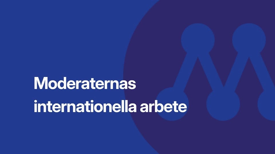 Talarkväll om Moderaternas internationella arbete