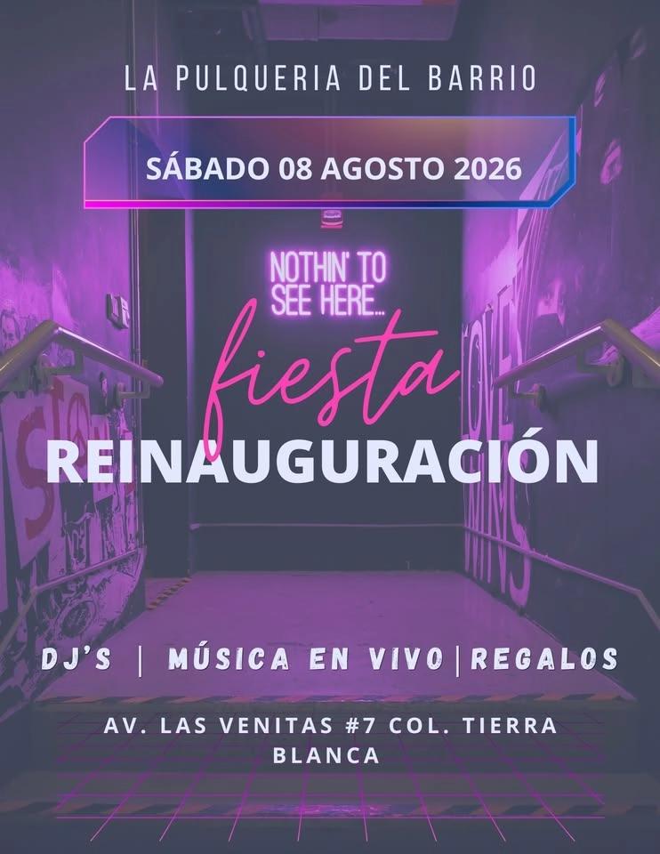 FIESTA DE REINAGURACIÓN