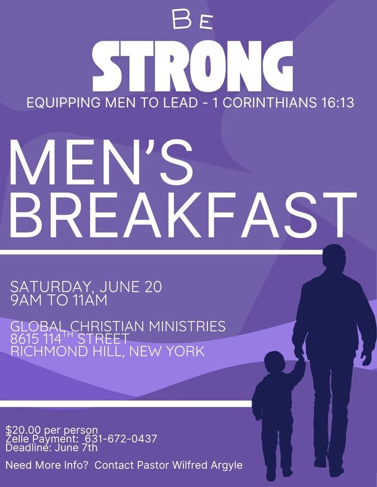 Men’s breakfast
