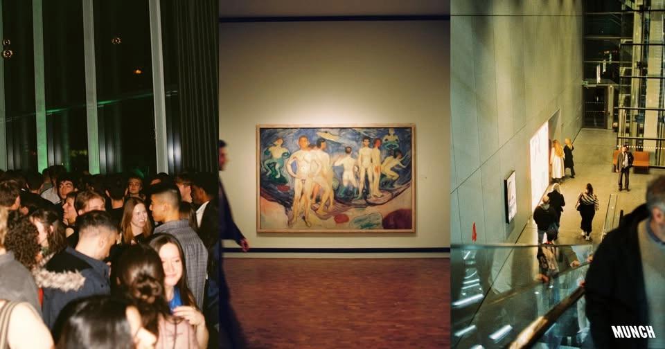 Gratis inngang! Oslo Art Weekend på MUNCH | Kveldsåpent og etterfest i skybar 🎉